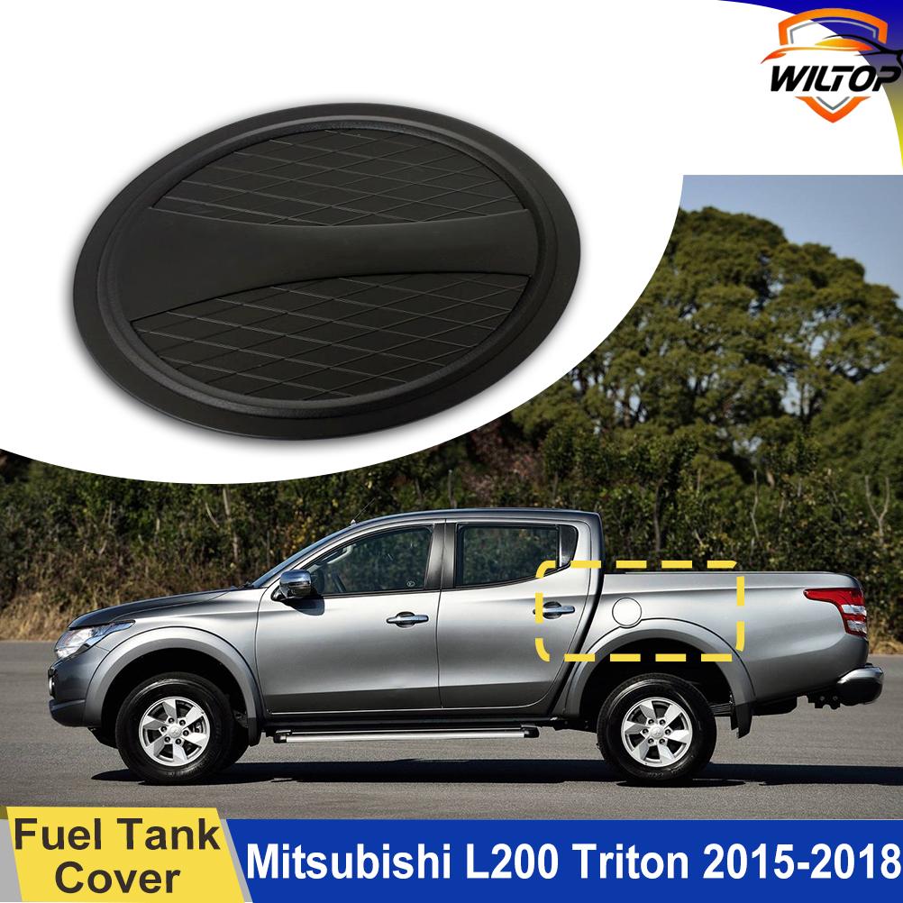 Car Body Kits For Mitsubishi L200 Triton 2015-2018 ABS Matte Black Auto Parts Front&Rear Light Covers Car Exterior Accessorie