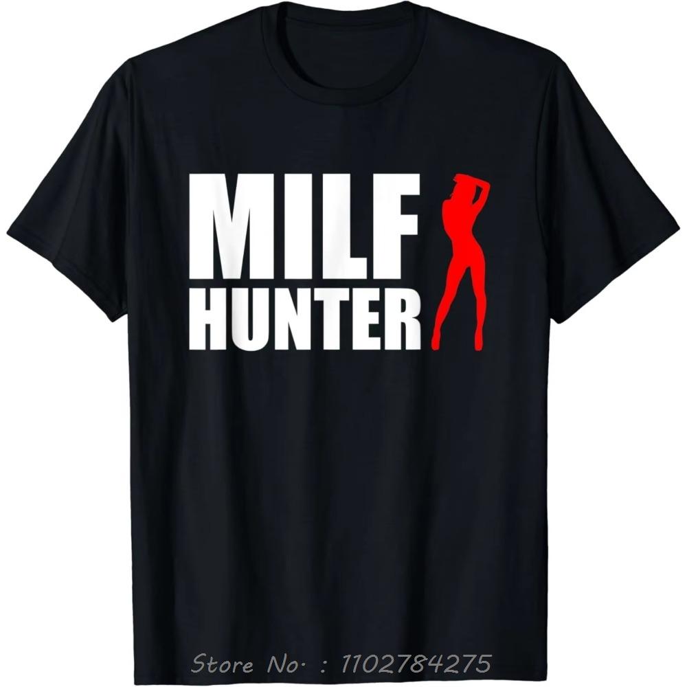 Funny Oversized T-shirt MILF Hunter Men Clothing I Love Felines Cotton Tshirt Fun El Gato Sad Crying Cat Pattern Fitness T Shirt
