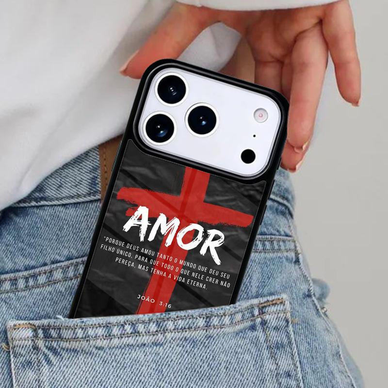 

Christianity Lord Prayer Phone Case for iPhone 16e 15 14 13 12 17 Pro Max Plus Air 17pro Cover Coque iPhone 15 Pro Max