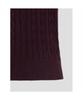 Binpolleidiseu [Essential] Cotton Cable Round Neck Short Sleeve Pullover Wine (Bf6751E02Z)