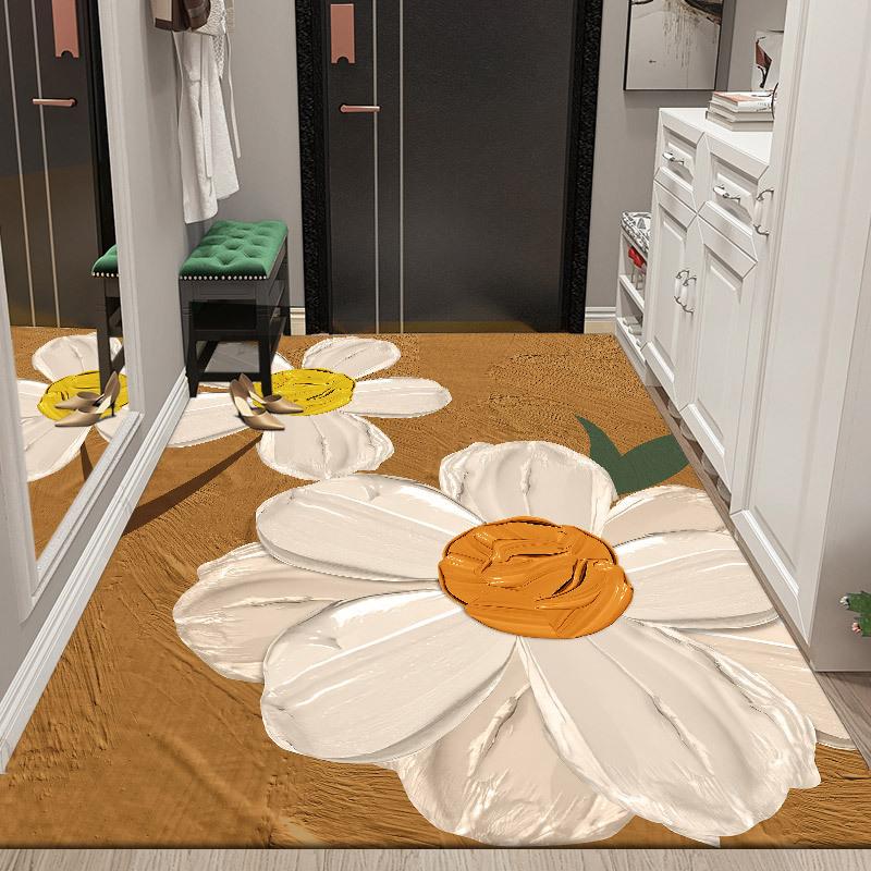 

Домашний коврик для пола, устойчивый к грязи, ковер для спальни, у кровати, для гостиной, ванной комнаты, впитывающий коврик для ног 120 * 160CM