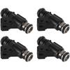 4 Stück Einspritzdüsen Kompatibel für Mercury Marine EFI 4-Takt 30, 40, 50, 60 PS Motoren 25342385 93345842 2002-2010