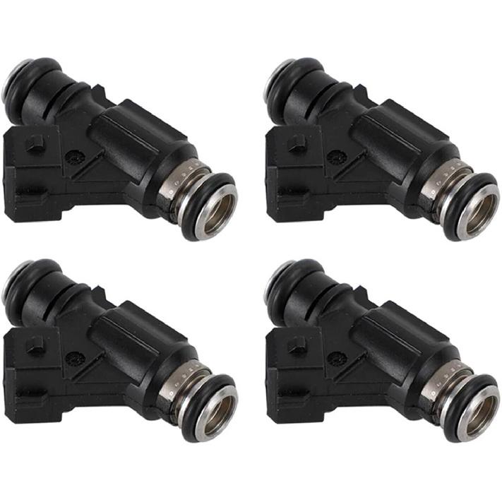 4 Stück Einspritzdüsen Kompatibel für Mercury Marine EFI 4-Takt 30, 40, 50, 60 PS Motoren 25342385 93345842 2002-2010