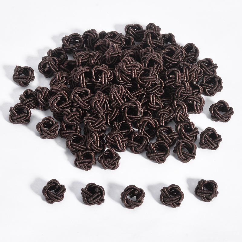 Renkli Spiral Düğüm Kendin Yap Bileklik Malzemeleri: Kırmızı El Yapımı Dokuma İp, Örgülü Halat Aksesuarlı