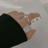 New 925 Sterling Silver Butterfly Rings For Women Open Design Zircon Bowknot Ring Wedding Jewelry Gift S-R1183