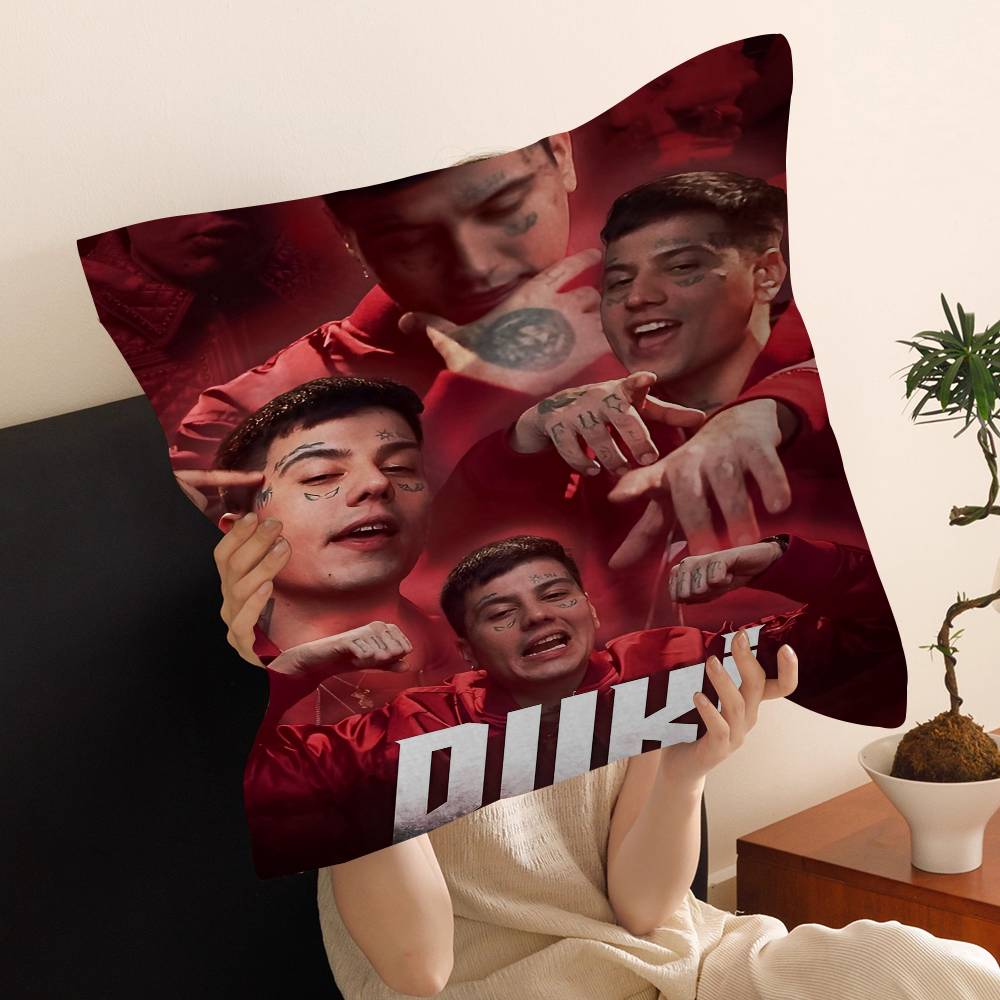 D-duki Rapper Cushion Cover Inches Farmhouse Decor Home Throw Pillow Covers for Couch Decorations