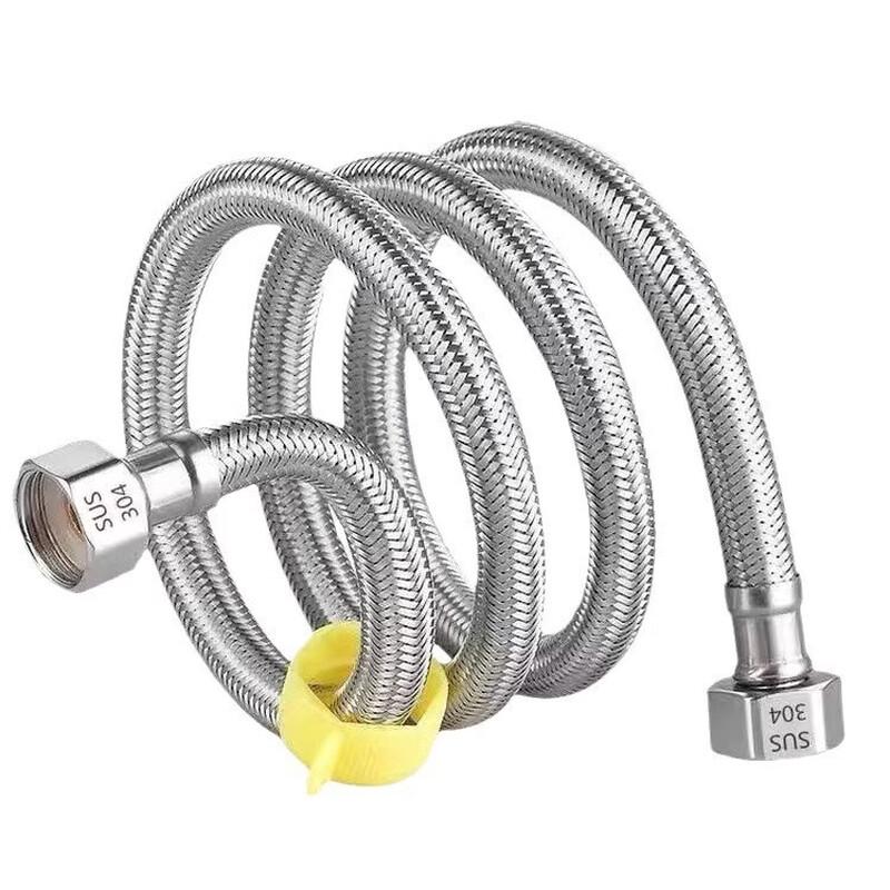 304 Stainless Steel Braided Hose for Faucets & Water Heaters