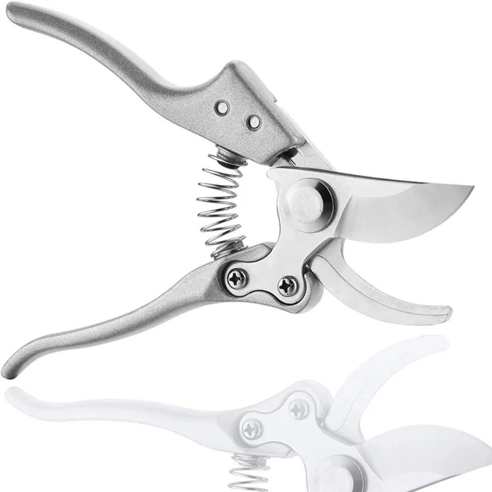 

Лезвия из высокоуглеродистой стали SK5 Секаторы для веток Садовые ножницы для обрезки Садовый кустарник Растение Дерево Цветок Инструменты для обрезки белый