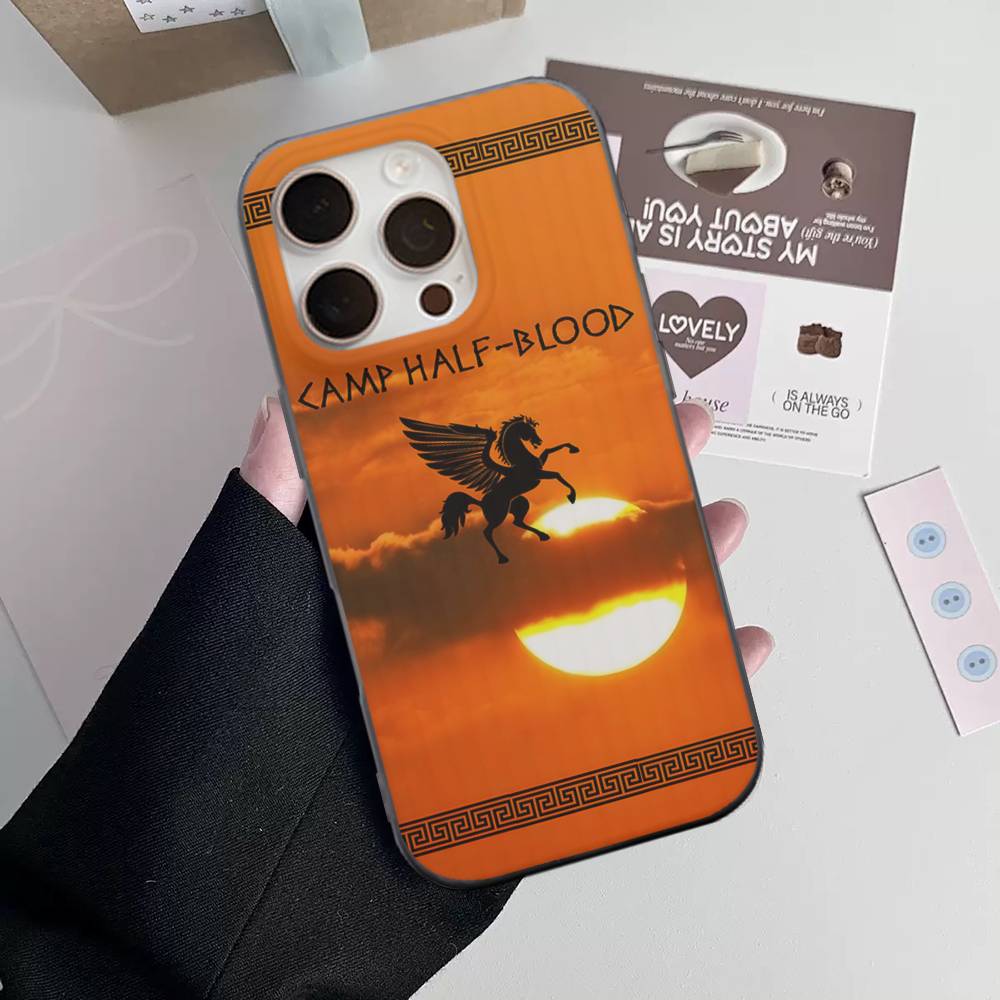 

Camp Half-Blood For IPhone 17 16 15 14 13 12 11 Pro Max Plus Pro Clear Phone Cover Non-Slip Shell iPhone 17pro max