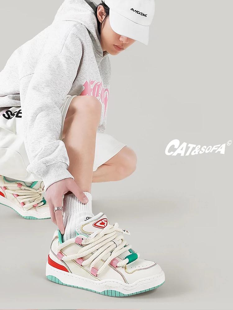 Cat and Sofa Unisex Sneaker Causal Running Shoes Lover Shoes Running Shoes City Walk