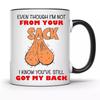 Caneca de cerâmica SACK para café Xícara de chá PAI