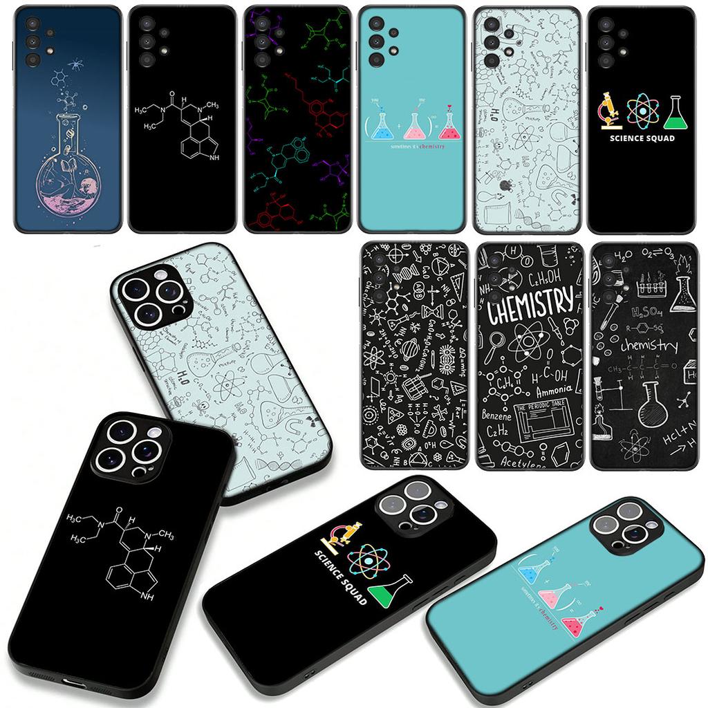 Chemistry Science Phone Case for Motorola Moto Edge 70 60 Fusion 40 NEO 20 Pro G Stylus G56 G96 G71 G73 G41 G42 G50 G51 G52