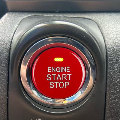Car Start Stop Engine Ignition Cover Auto Button Case For Subaru Forester Impreza XV BRZ Outback STI GT WRX
