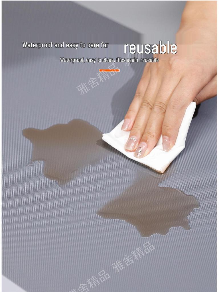 Waterproof Non-slip Cabinet & Drawer Liner, Oil & Moisture-proof for Kitchen, Shoe Cabinet, Refrigerator, Wardrobe, and Countertops.
