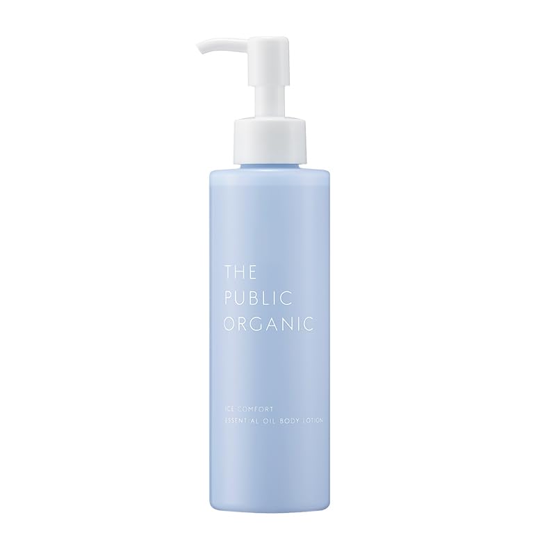 THE PUBLIC ORGANIC Ice Comfort Essential Oil Body Lotion 180mL [Limited Edition]