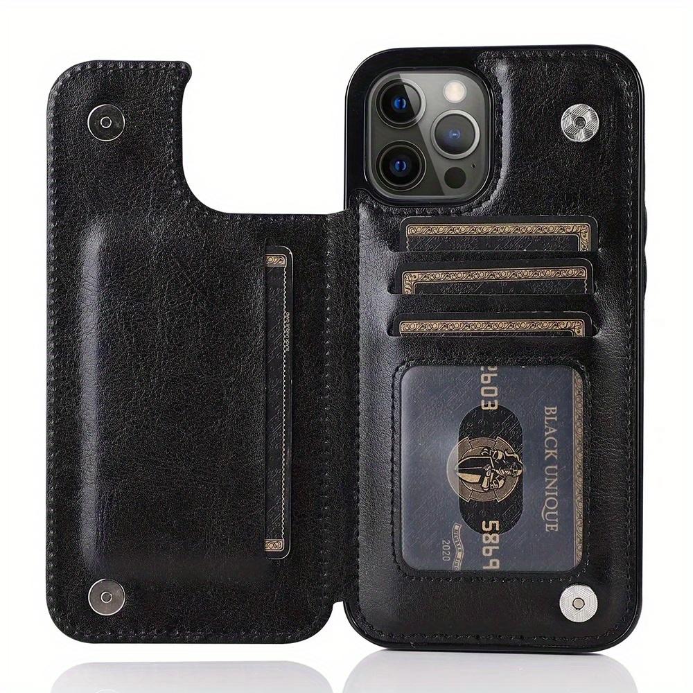 Leather Wallet Case For IPhone 14/13/12/11/Pro Max/Mini/XR/X/XS Max/8/7/6S/6 Plus/SE2/SE3/2022/2020 - Card Holder & Flip Back Cover