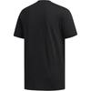 adidas Letter Round Neck Comfortable Short Sleeve T-Shirt Men Tops Black FM6232