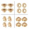4Pcs/set Gold Bronze Pedal Sleeve Metal Shift Brake Lever for Victory Motorcycle Maintenance