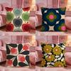 Aesthetic Art OOrla Kiely Cushion Cover Premium Comfort Reversible Pillow Cove Two In One Design For Any Room  Car Interior