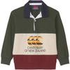 Canterbury Kids' Large/Small Rugby Shirt, Size 49, Forest Green, Size 120