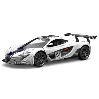 RW 1/24 Scale McLaren P1 White / Diecast Model Car, Finished Product, RW8924 WT