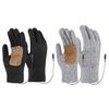 USB Heated Gloves 5V Electric Hand Warmers with 3 Temperature Control Settings Anti-slip Palm Winter Touchscreen Gloves for Men Women Typing