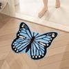 Imitation Cashmere Doormat Non Slip Absorbent Floor Mat Bedroom Bathroom Mushroom Plush Rug