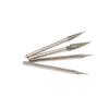 10Pc 0.6Mm-4Mm Diamond Burr Grinding Bit Point 2.35Mm Shank For Glass Stone Jade