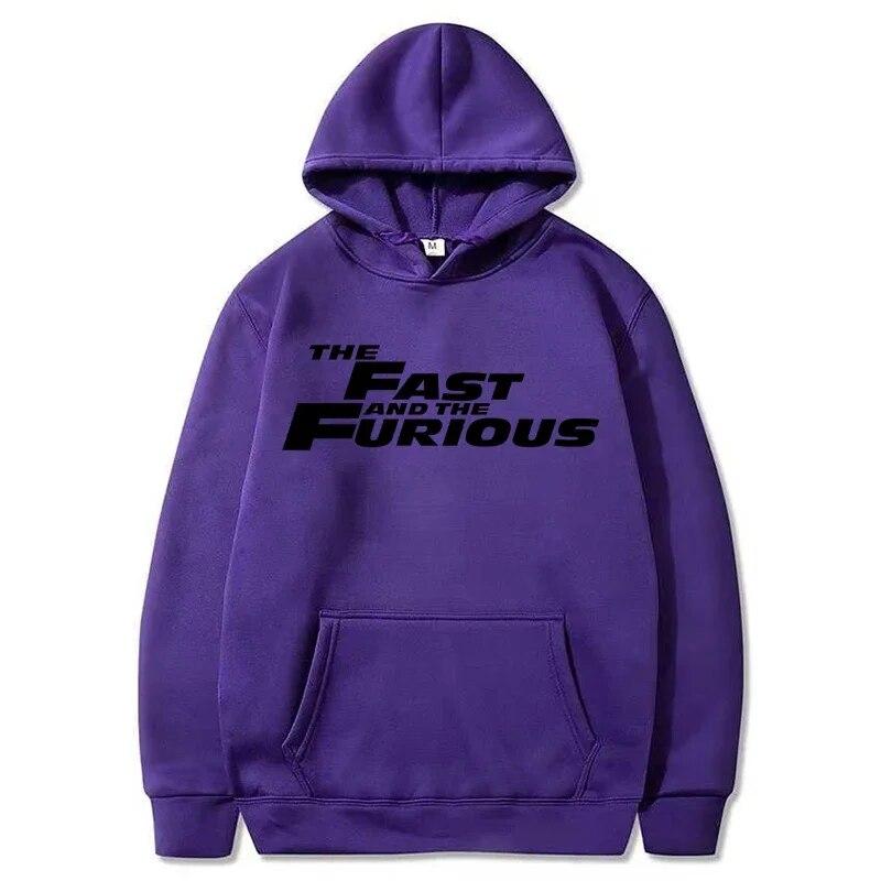 The Furious Hoodies  Women Hoodie Fashion Letter Graphic Printed Sweatshirts Women Causal Harajuku Streetwear