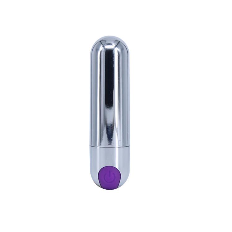 Rechargeable 10-Mode Bullet Vibrator for Women - Strong Vibration Mini Massager Adult Toy
