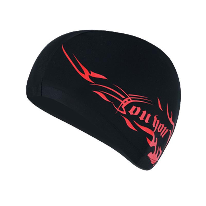 Youyou Men's Spandex Swimming Cap for Long Hair - Ideal for Pool & Hot Spring