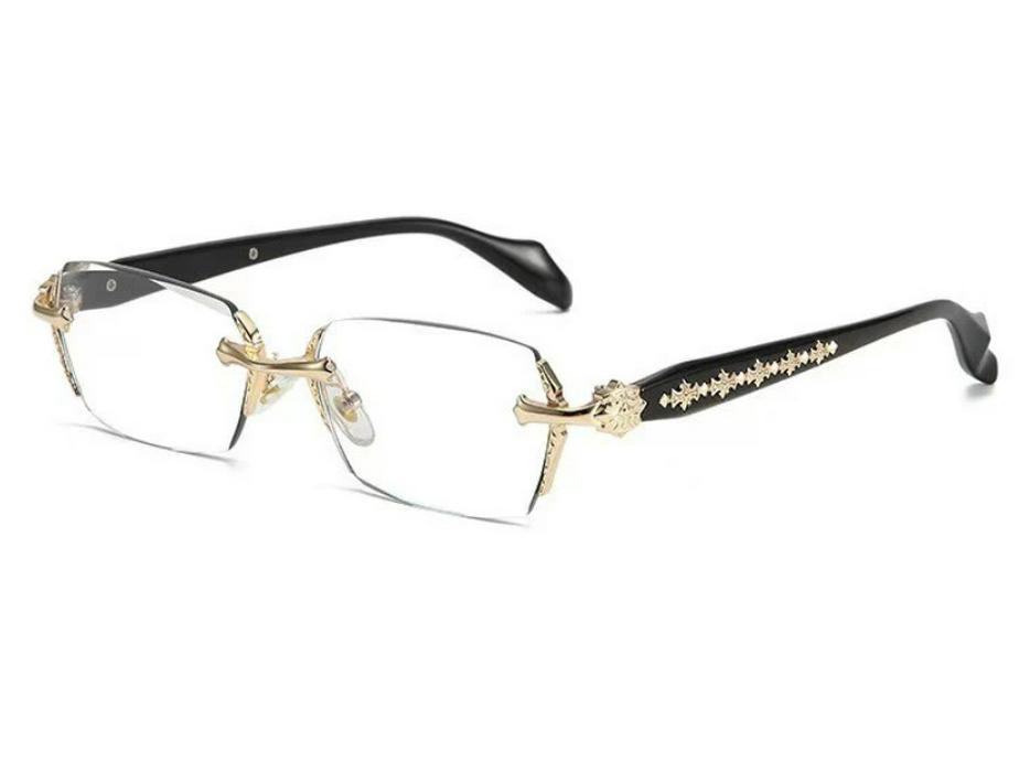 Japanese & Korean Retro Prescription Eyeglass Frames for Men & Women - Trendy Literary Style with Plain or Custom Lenses