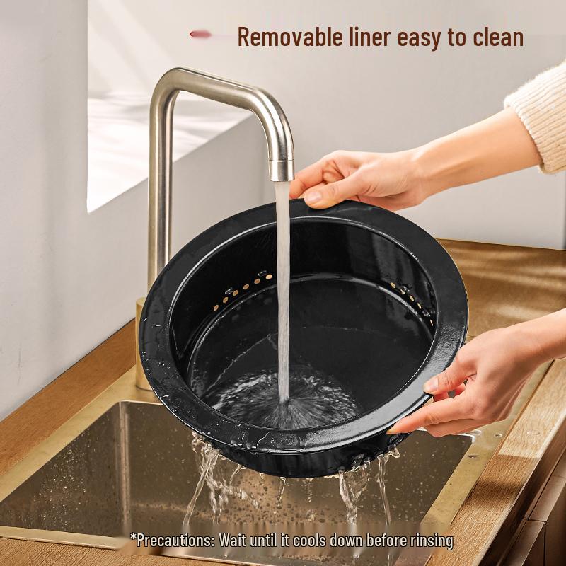 Portable Multifunctional Stainless Steel Charcoal Grill - Outdoor/Indoor Campfire, Barbecue, Water Boiler, Tea Stove