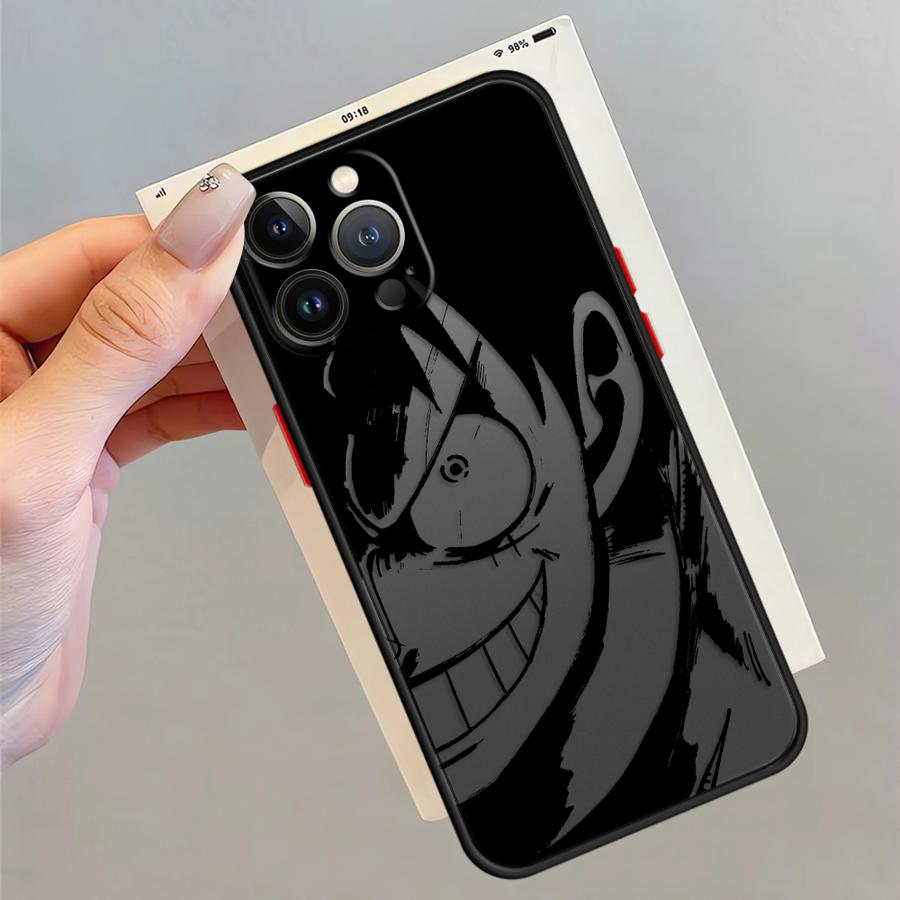 Anime One P-Piece Case for iPhone 17 Pro Max XS XR 14 Air 16 Plus 13 Mini 15 12 7 8 SE 11 Funda Back Phone Cover