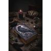 Lederjournal Gothic Grimoire Buch der Schatten Vintage Grimoire Journal Hexerei Magie Journal Rabe Geschenke für Halloween