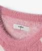 Yujen Soft Hairy Round Knit_Wave Pink
