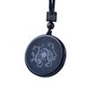 Black Obsidian Xuanwu Turtle and Snake Pendant Keychain for Men and Women