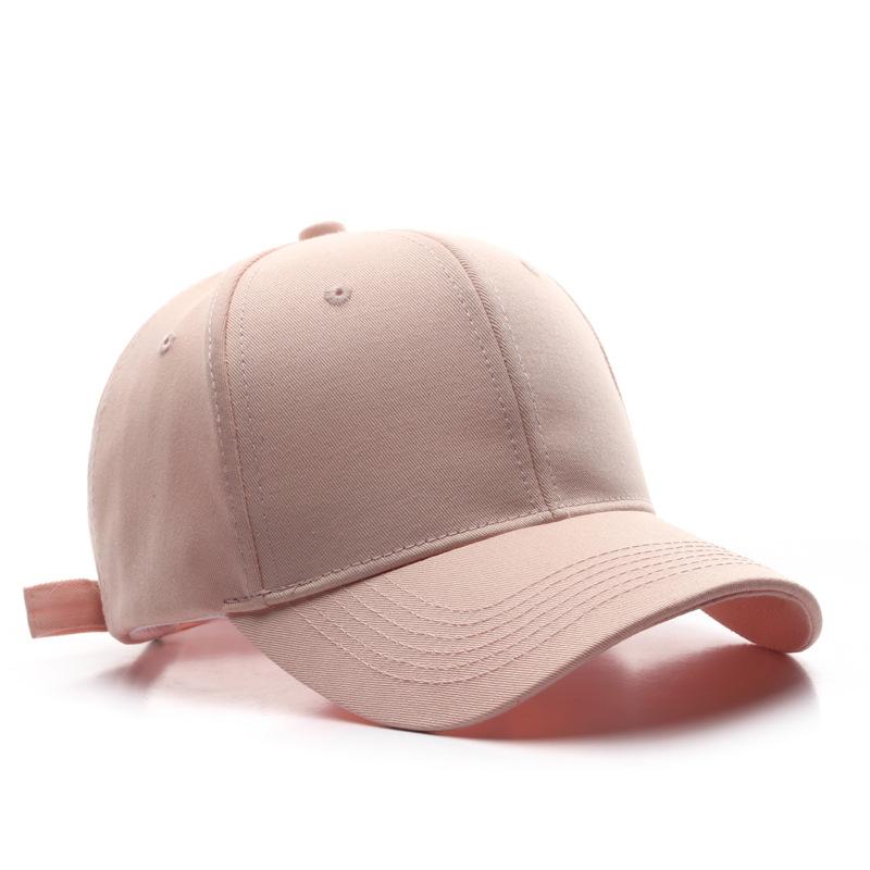 14 Color Unisex Baseball Cap Adhesion Hat HipHop Solid Color Curved Brim Adjustable Cool Sun Hat