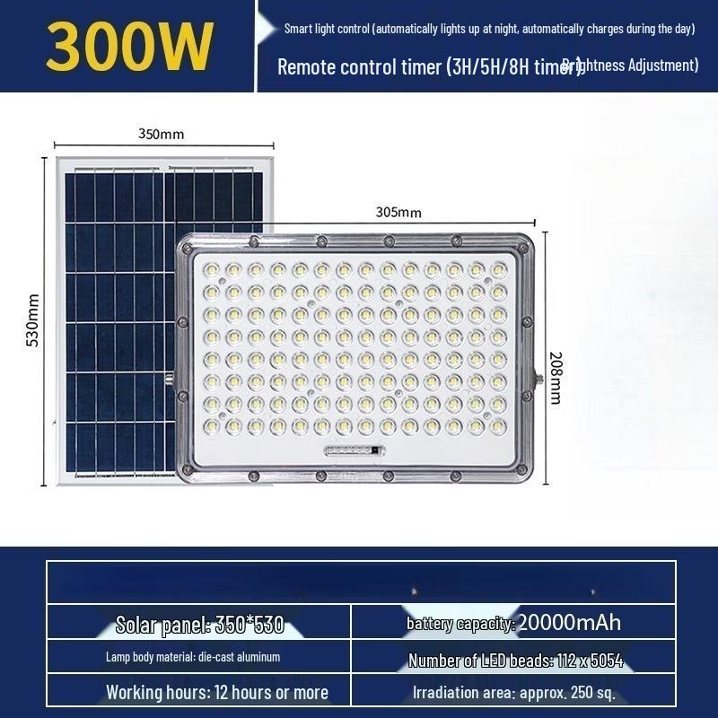 

Nu Feng 300W Solar LED Floodlight