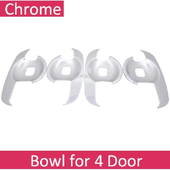 For Renault Koleos Samsung QM5 I MK1 2008~2015 Styling Stickers Decoration Chrome Door Handle Cover Paint Refit Car