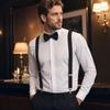 Tirantes Fuertes de Metal Set de Pajarita Ajustables Tirantes para Adultos Nuevos Tirantes para Adultos Hombres Mujeres