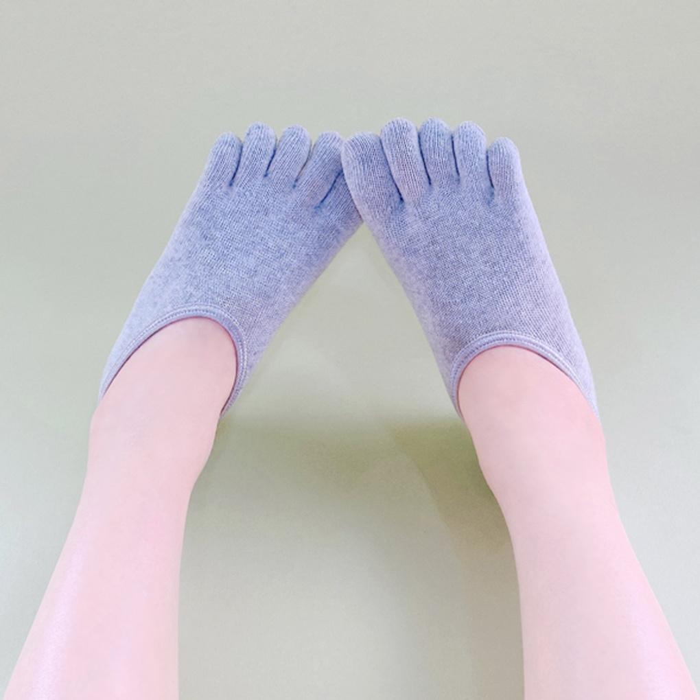 5 Pairs of Women's Simple Toe Socks/Fake Socks