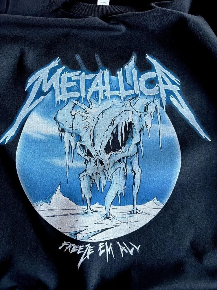 RARE! Metallica Unisex T-shirt HOT NEW Unisex T-Shirt XXXL