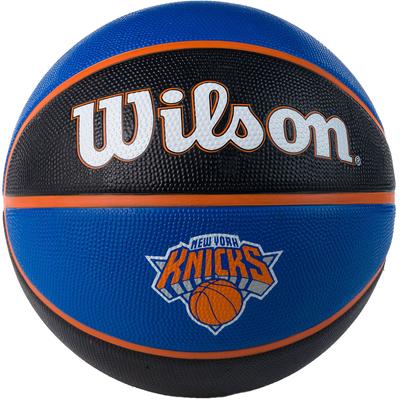 Wilson Piłka NBA Team New York Knicks, unisex, niebieska, do koszykówki