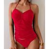 Cover Belly Swimsuits Tankini Set Female Swimwear Push Up For Beach Swim Wear Two-Piece Bathing Suits Pool Women's Swimming Suit