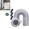 Portable Air Conditioner Hose Insulation Cover Protective Cover Installation Kit  For 5-inch And 9-inch Diameter Exhaust Hoses