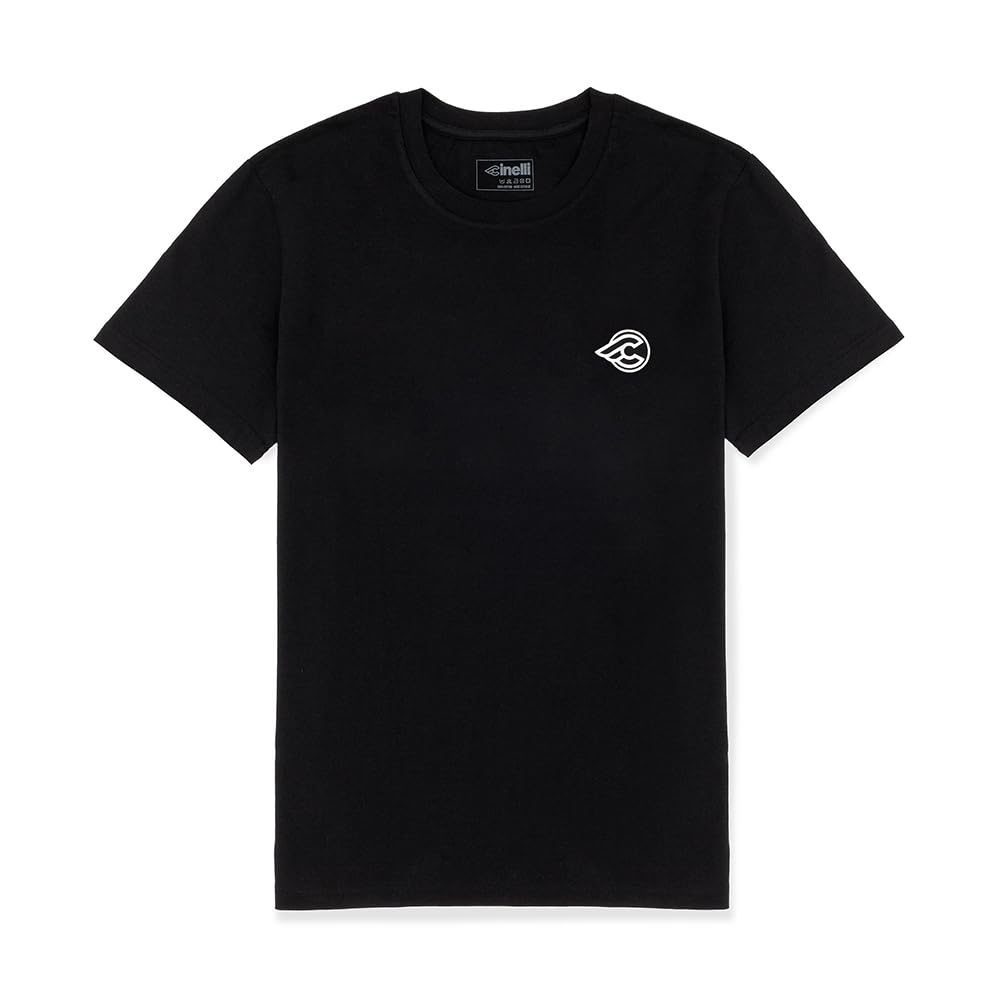 Cinelli Camera Roll Medium T-Shirt, Black,