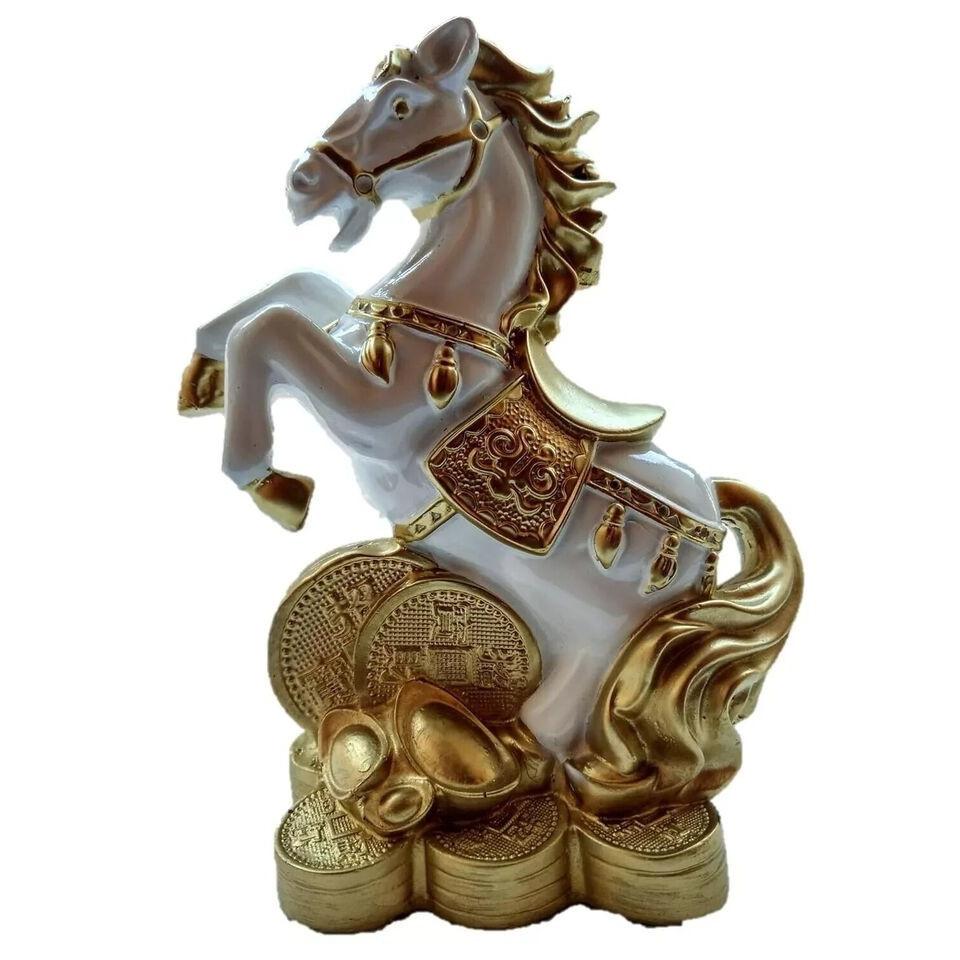 @ Polyresin Fengshui Vastu Horse Showpiece Statue For Home 280Gm UnBrand Zr-9009-60%Off