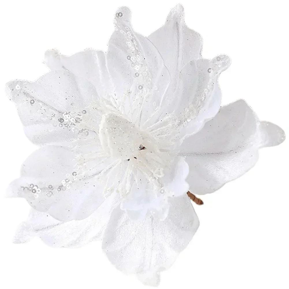 Artificial Poinsettia for Holiday Decor with Elegant European Design and Multi Color Choices for Christmas Trees