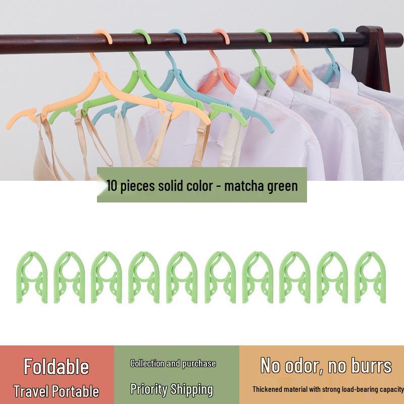 Przenośny Składany Wieszak Podróżny Pięciodirkowy: Wielofunkcyjna Jednorazowa Suszarka na Podróże Służbowe, do Hoteli i Akademików